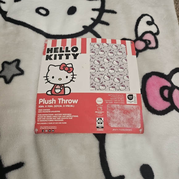 Hello kitty stars blanket sanrio hello kitty blanket - Picture 3 of 3